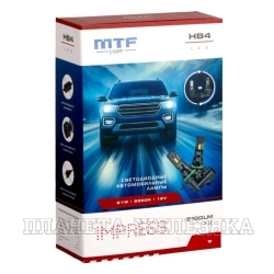 Автолампа 12V HB4 21W 2100Lm 6000K P22d IMPRESS MTF 2шт