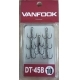 Тройники VANFOOK DT-45B #10 NS Black