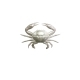 Приманка NIKKO Super Crab 6" #CO1 Pearl White