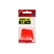 Октопус ASARI Worm Tail 1.5" #01-Flo Red