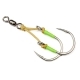 Крючки HIGASHI Twin Assist Hook HB-007 #7/0 (set-2pcs)