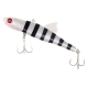 Воблер LITTLE JACK Forma Adict 120mm 42g #Zebra milk black