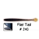 Приманка GARY YAMAMOTO Flat Tail 4.5" #240