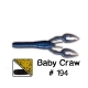 Приманка GARY YAMAMOTO Baby Craw 3.75" #194