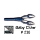 Приманка GARY YAMAMOTO Baby Craw 3.75" #238