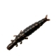 Приманка NIKKO Dappy Caddisfly L 38мм #Brown Gold Glitter