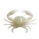 Приманка NIKKO Super Crab 6" #CO3 Glow White