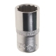 Головка торцевая 10мм 1/4" 12-гранная L=25мм ROCKFORCE RF-52910 /1/50