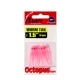 Октопус ASARI Worm Tail 1.5" #08-Flo Pink