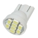 Автолампа 12V W2.1x9.5d 5W SUPER WHITE 8LED светодиод