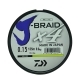 Леска плетеная DAIWA J-Braid X4 0,15мм 135м желтая