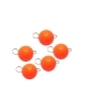 Груз чебурашка разборная оранж 0,4гр (5шт)
