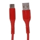 Кабель Type-C-USB 1м. красный WIIIX