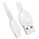 Кабель micro USB-USB 1м. X20 Flash белый HOCO