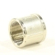 Муфта F3/4"-F3/4" никелированная латунь RTP