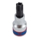 Головка-бита TORX T55H 1/2" L=60мм с отверстием KING TONY