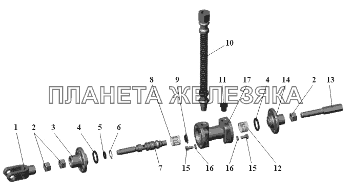 Клапан 104-1602738 МАЗ-104 (2011)