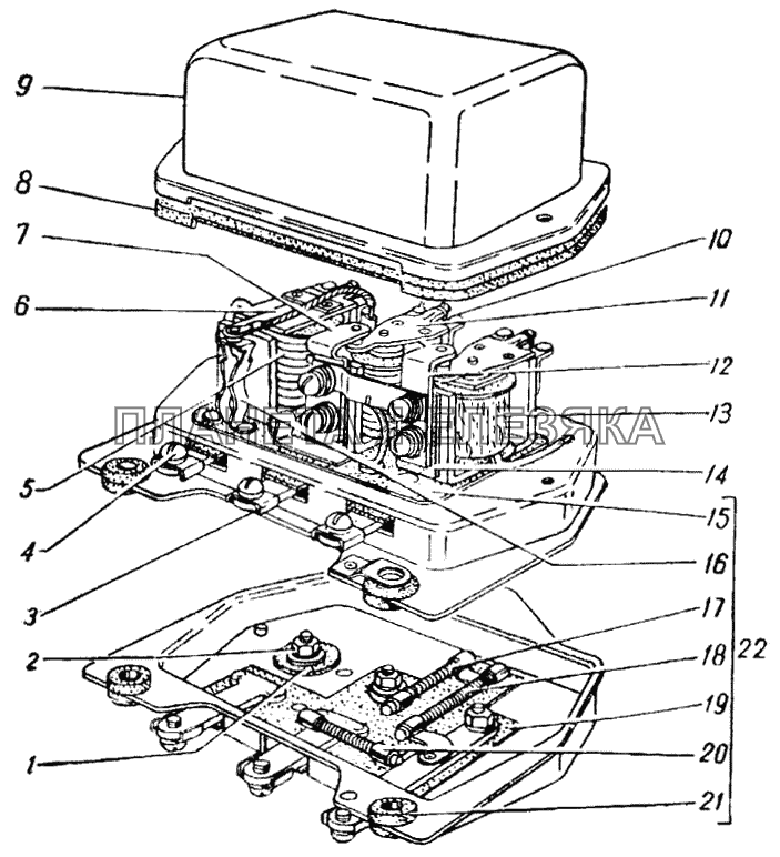 Реле-регулятор ГАЗ-21