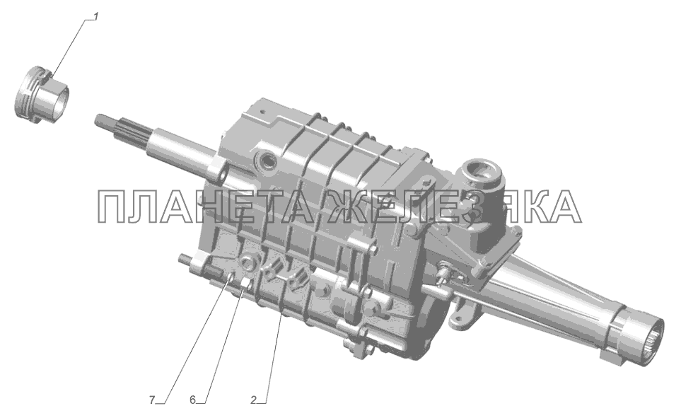 3302-1700007-30. Установка коробки передач на двигатель ГАЗ-3302 (с двиг. УМЗ)