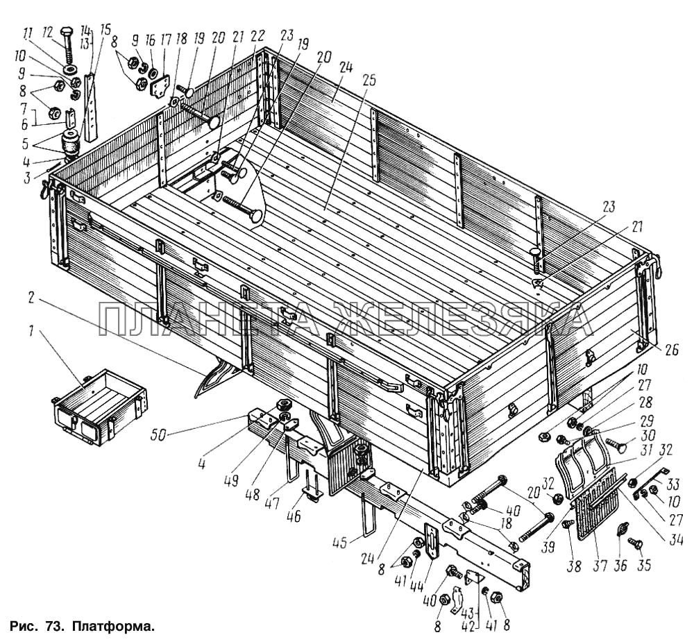 Платформа ГАЗ-3307