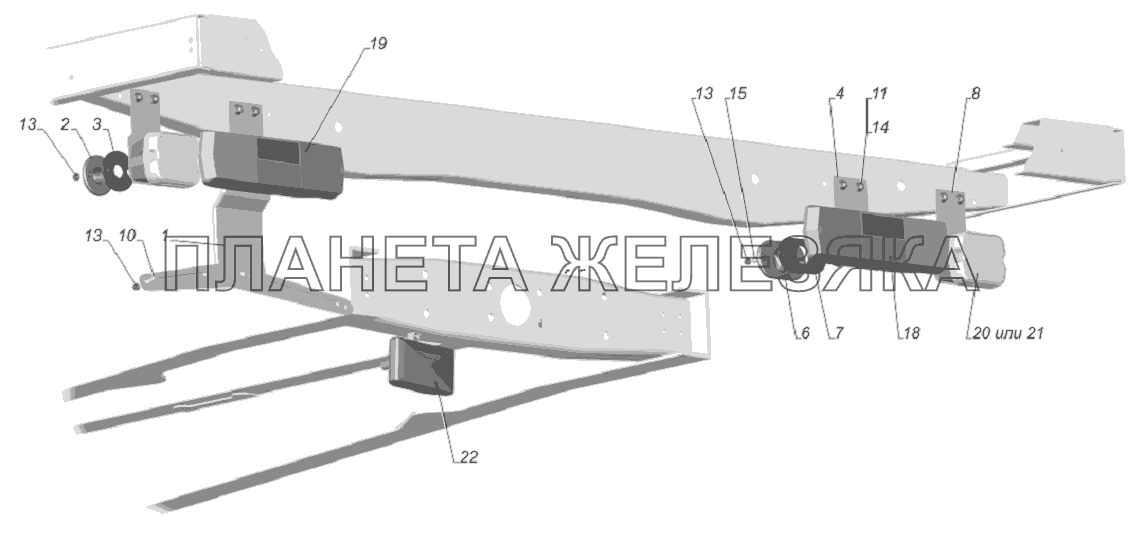 33081-3716001-60. Установка задних фонарей ГАЗ-33081