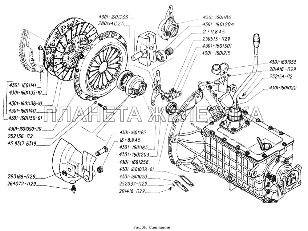 Сцепление ГАЗ-4301