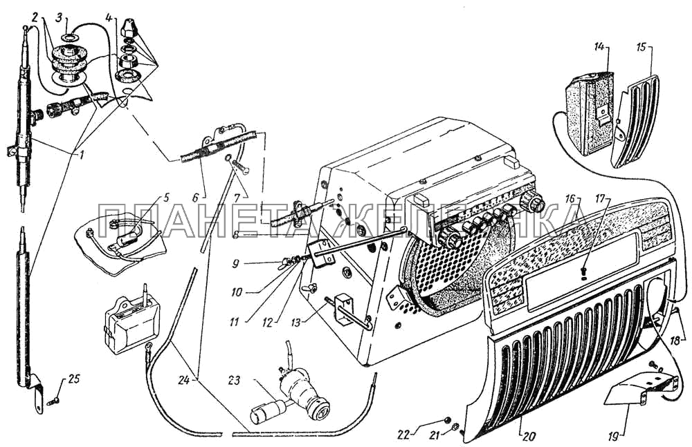 Радиооборудование ГАЗ-12 (ЗИМ)