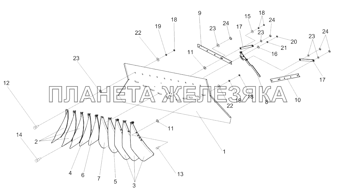 Радиатор кзс 1218