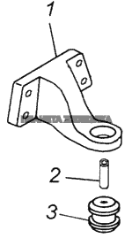 Кронштейн передней опоры силового агрегата КамАЗ-43114