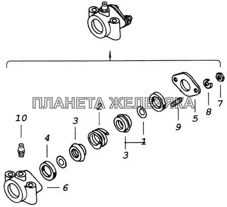 Тяга кпп камаз 43118