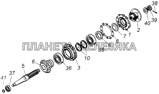 Вал рулевой камаз 43118