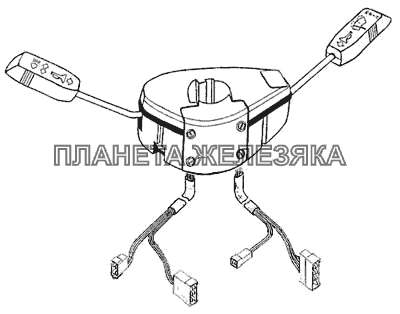 Переключатель света комбинированный в сборе КамАЗ-4326