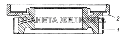 161.1701120 Шестерня второй передачи вторичного вала в сборе КамАЗ-5350 (6х6)