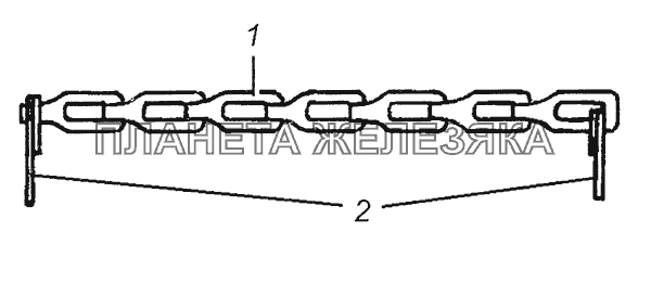 5320-1015160 Цепочка с кольцом в сборе КамАЗ-5350 (6х6)