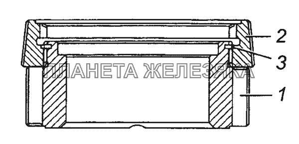 161.1701114 Шестерня четвертой передачи вторичного вала в сборе КамАЗ-43501 (4х4)