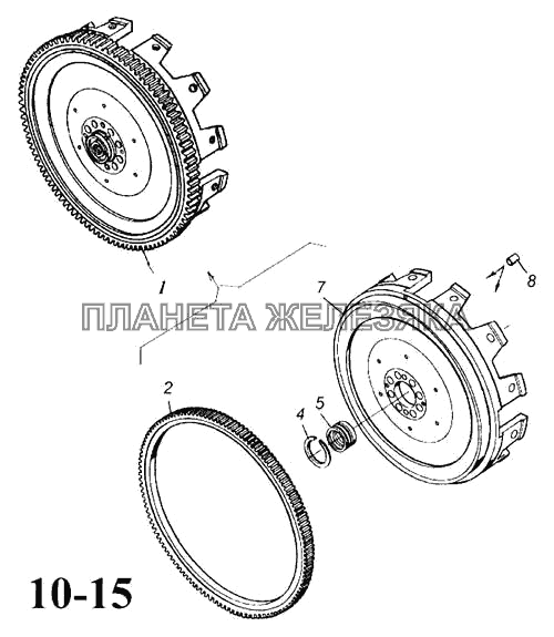 Маховик КамАЗ-5297