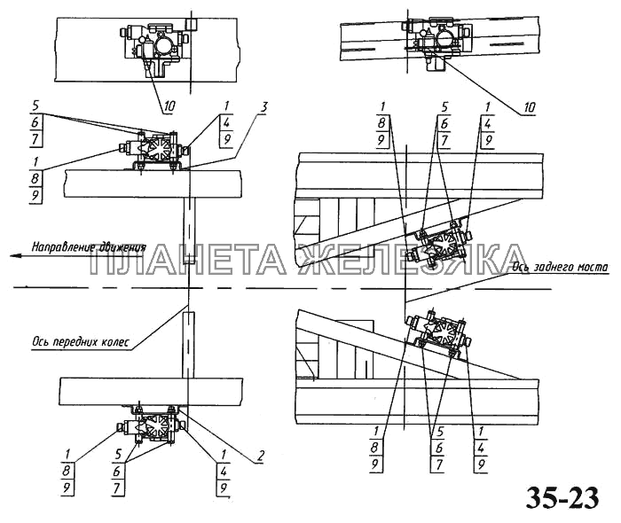 Модулятор с соединительной арматурой КамАЗ-5297