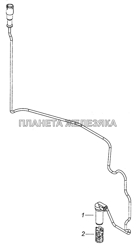 53205-3541109-01, 53205-3541109-02, 53205-3541109-03 Датчик скорости с втулкой КамАЗ-5308 (Евро 4)