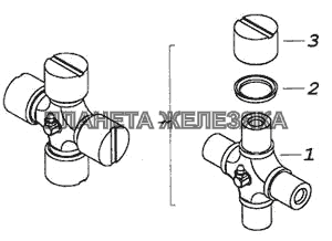 Крестовина карданного вала КамАЗ-6460