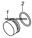 740.1003434 Заглушка с кольцом КамАЗ-6460 (Евро 3, 4)
