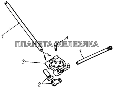 Толкатели газораспределительного механизма КамАЗ-65115