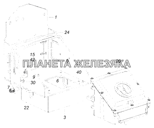 6520-1208550-10 Модуль подающий КамАЗ-6520 (Euro-4)