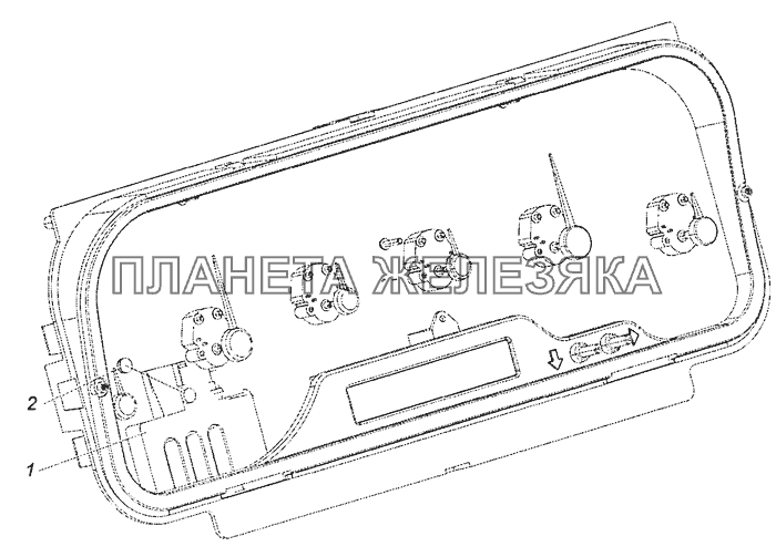 5308-3802001 Пломбировка спидометра КамАЗ-6522 (Евро-4)