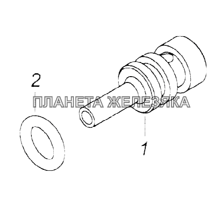 Шток КамАЗ-65226