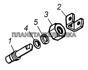 Пробка крана в сборе КамАЗ-6540