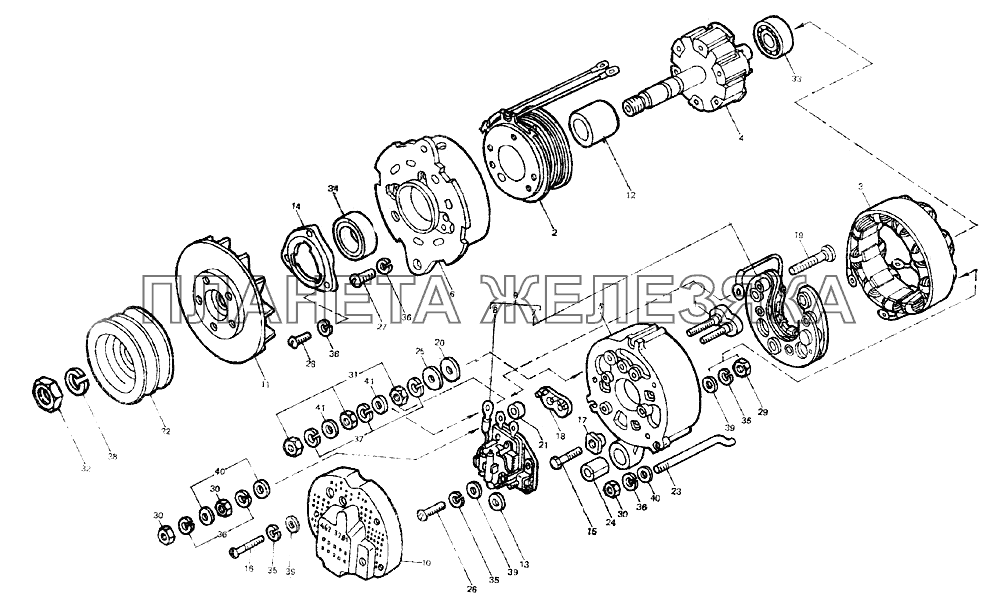 Генератор ЛТЗ-55