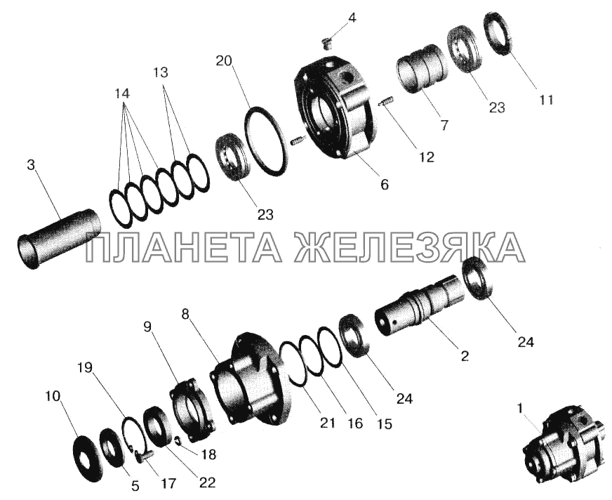 Распределитель МАЗ-543202