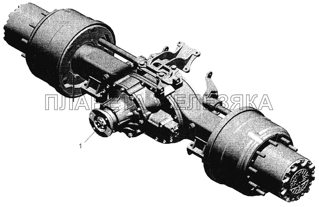 Мост задний МАЗ-544069