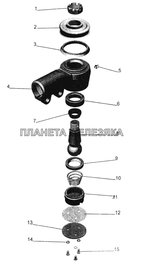 Наконечник 6430-3003056-01 МАЗ-544069