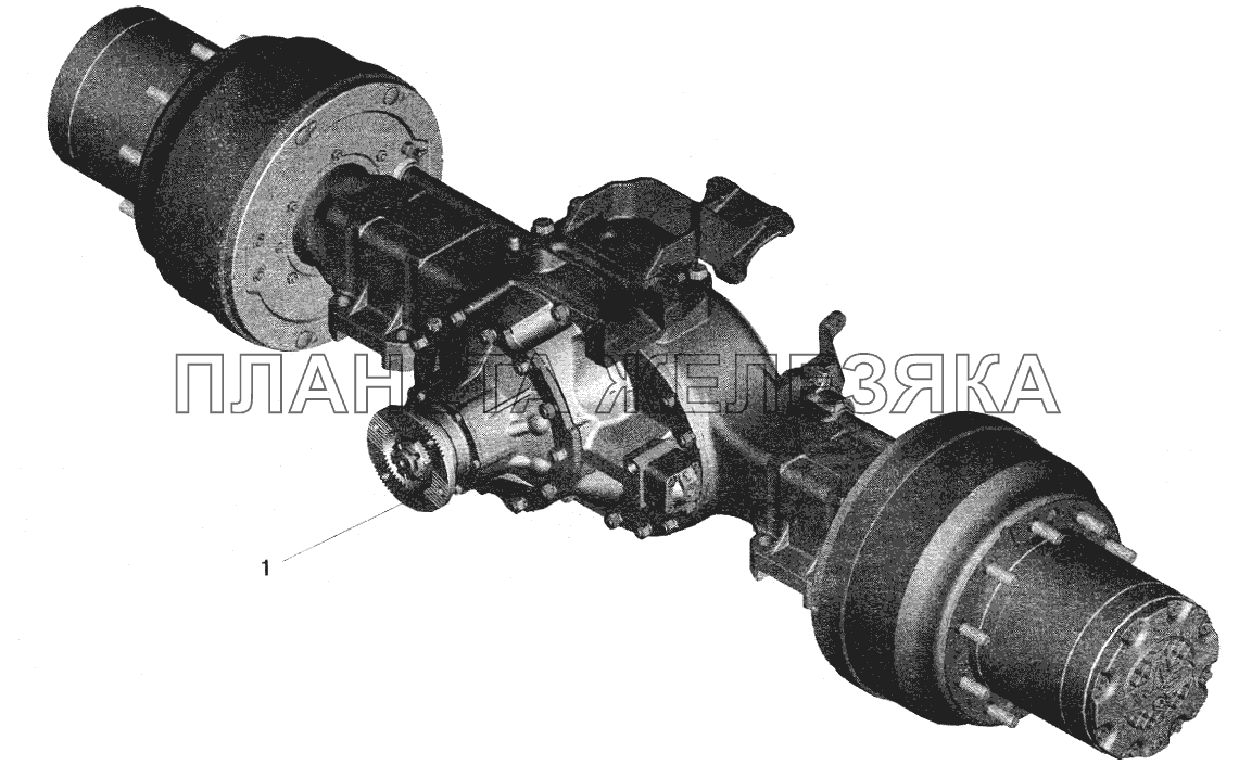 Мост задний МАЗ-543208 МАЗ-5516 (2003)